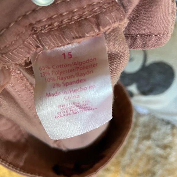 NOBO No Boundaries Distressed Denim Jeans Size 15 Mauve 5 Pocket - Picture 2 of 6